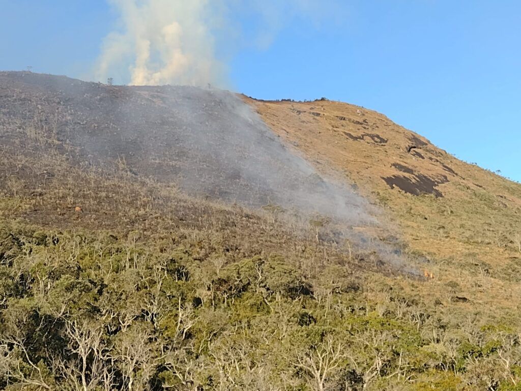 6de105b6 a147 42bf 87eb b042bca7fda1 Parque estadual da Serra do Papagaio em chamas