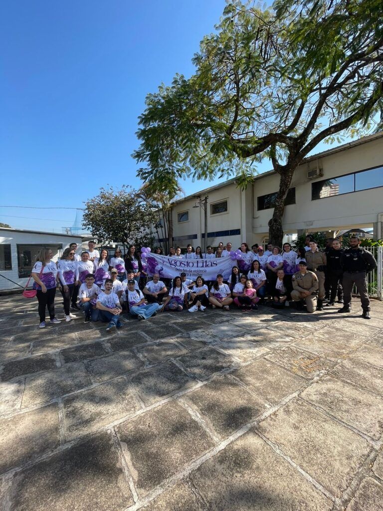 cb5d2187 6613 4c0e b41d f1453427a9d9 I caminhada de prevenção à violência doméstica em São Lourenço